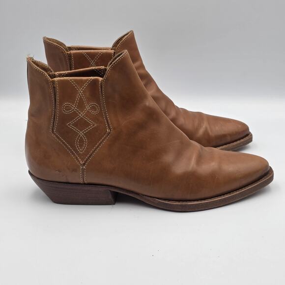 Vintage Joan and David Booties Western Size 6 - Picture 1 of 7